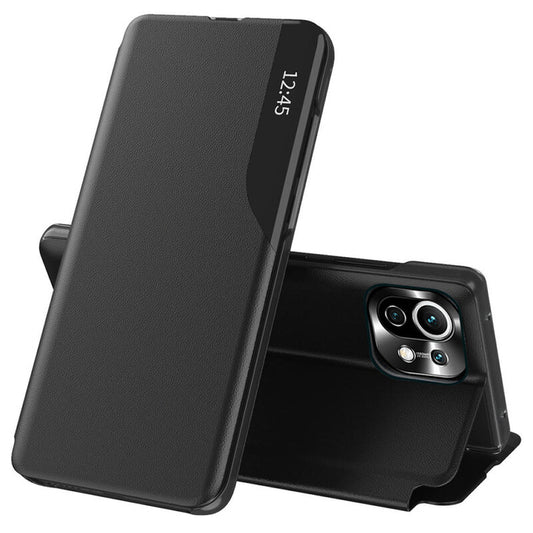 Pouzdro pro Xiaomi 11 Lite 5G NE / Mi 11 Lite 5G / 11 Lite, Techsuit, eFold, Černé