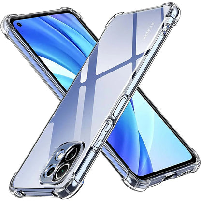 Pouzdro pro Xiaomi 11 Lite 5G NE / Mi 11 Lite 5G / 11 Lite, Techsuit, nárazuvzdorné průhledné, transparentní