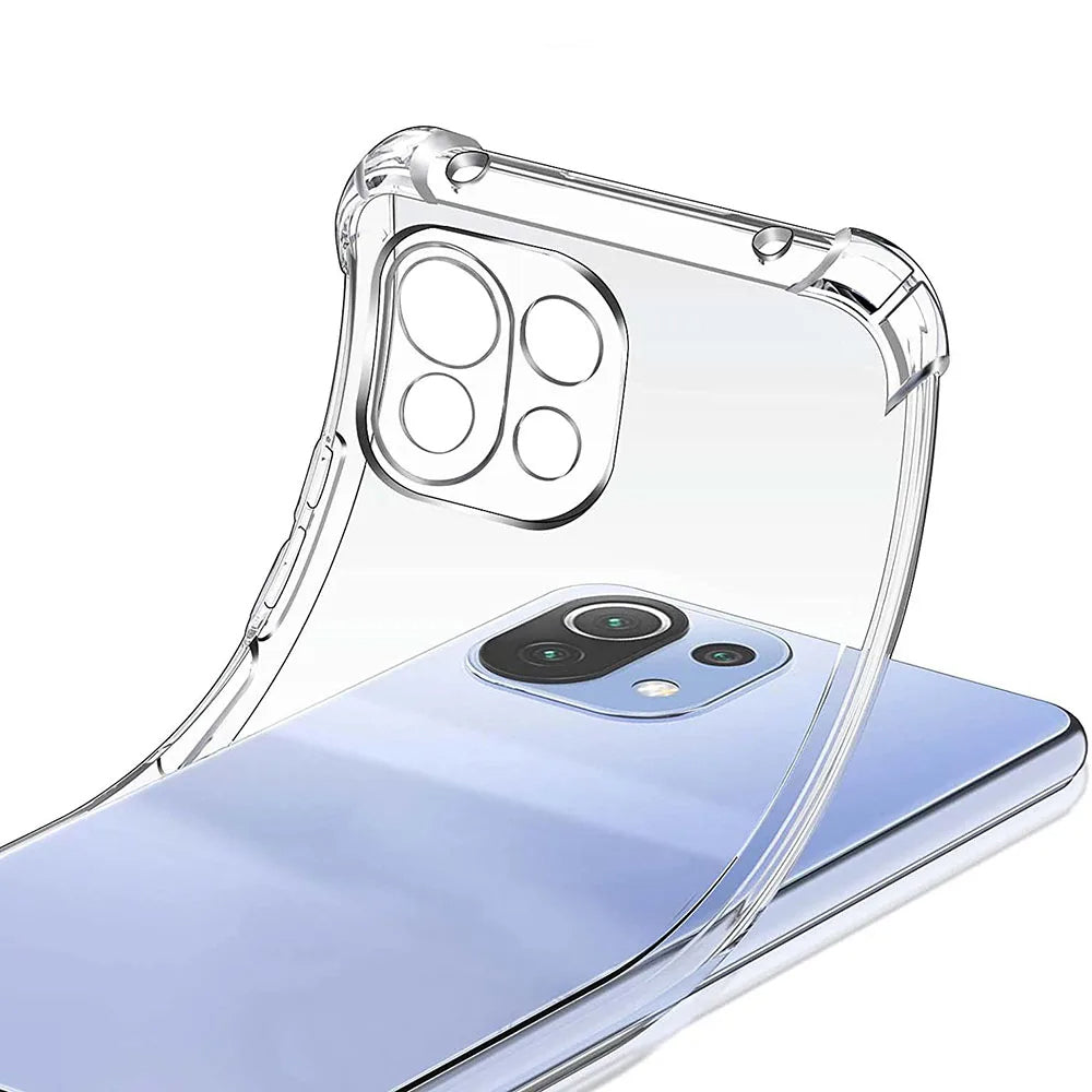 Pouzdro pro Xiaomi 11 Lite 5G NE / Mi 11 Lite 5G / 11 Lite, Techsuit, nárazuvzdorné průhledné, transparentní