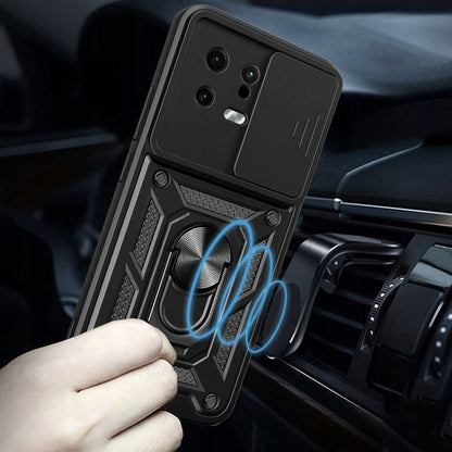 Pouzdro pro Xiaomi 13, Techsuit, CamShield, Černé