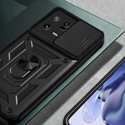 Pouzdro pro Xiaomi 13, Techsuit, CamShield, Černé