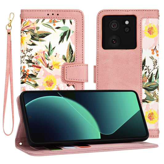 Pouzdro pro Xiaomi 13T Pro / 13T, Techsuit, FlipCraft, Růžové