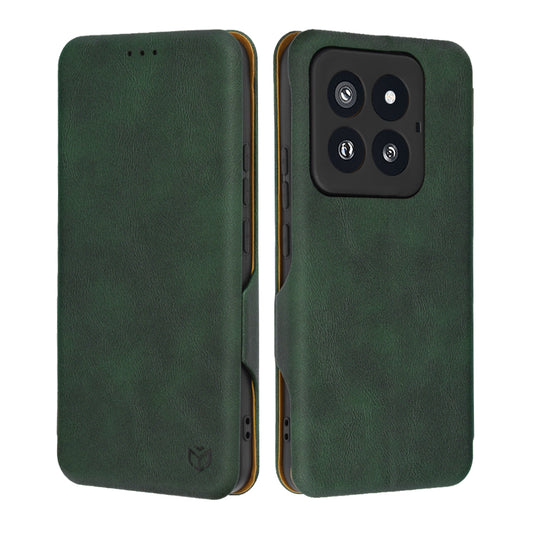 Pouzdro pro Xiaomi 14 Pro, Techsuit, Safe Wallet Plus, Zelené