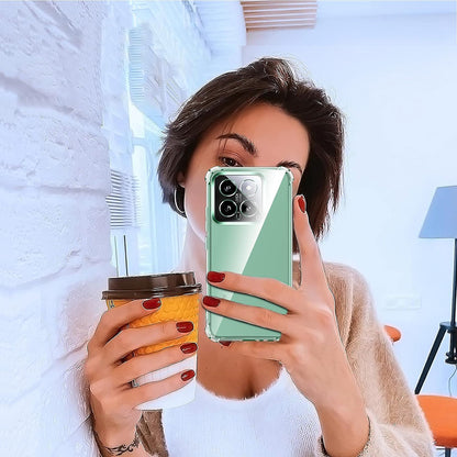 Pouzdro pro Xiaomi 14 Pro, Techsuit, Shockproof Clear, Transparentní