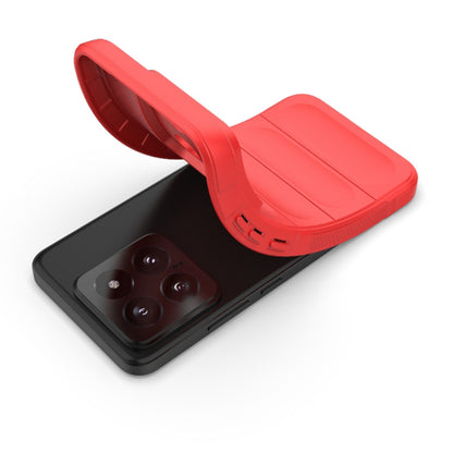 Pouzdro pro Xiaomi 14, Techsuit, Magic Shield, Višňová