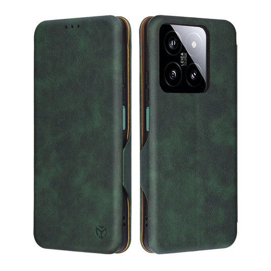 Pouzdro pro Xiaomi 14, Techsuit, Safe Wallet Plus, Zelené