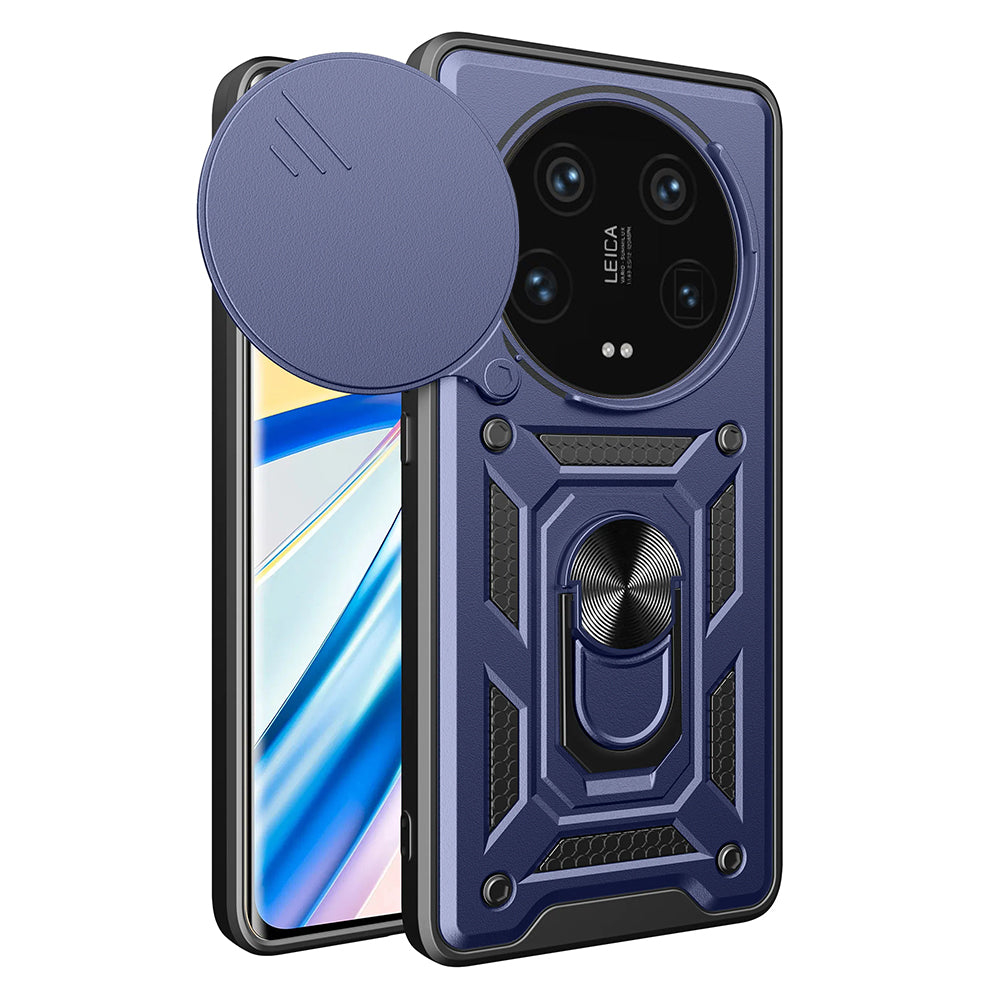 Pouzdro pro Xiaomi 14 Ultra, Techsuit, CamShield, Modré