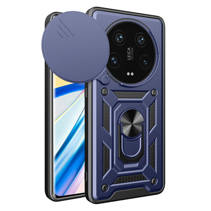 Pouzdro pro Xiaomi 14 Ultra, Techsuit, CamShield, Modré