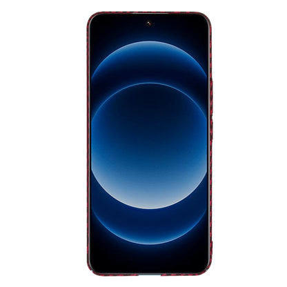 Pouzdro pro Xiaomi 14 Ultra, Techsuit, Carbonite FiberShell, červené