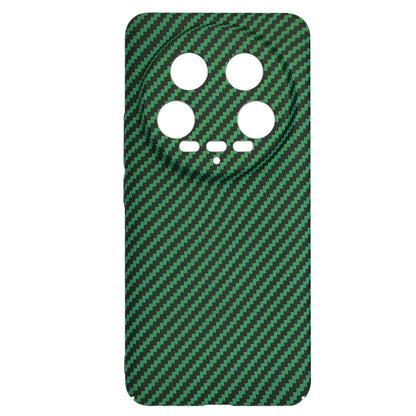 Pouzdro pro Xiaomi 14 Ultra, Techsuit, Carbonite FiberShell, Zelené