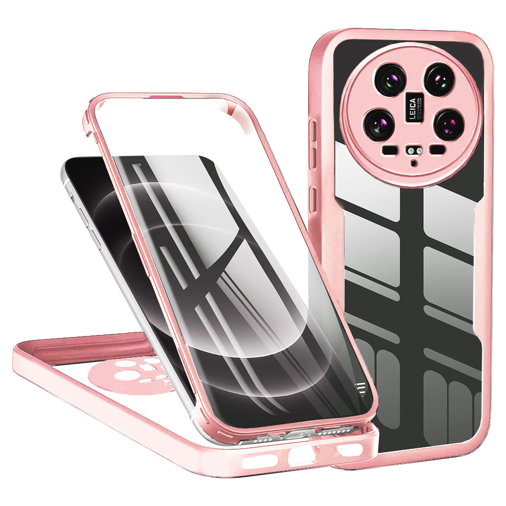 Pouzdro pro Xiaomi 14 Ultra, Techsuit, ColorVerse 360, Růžové