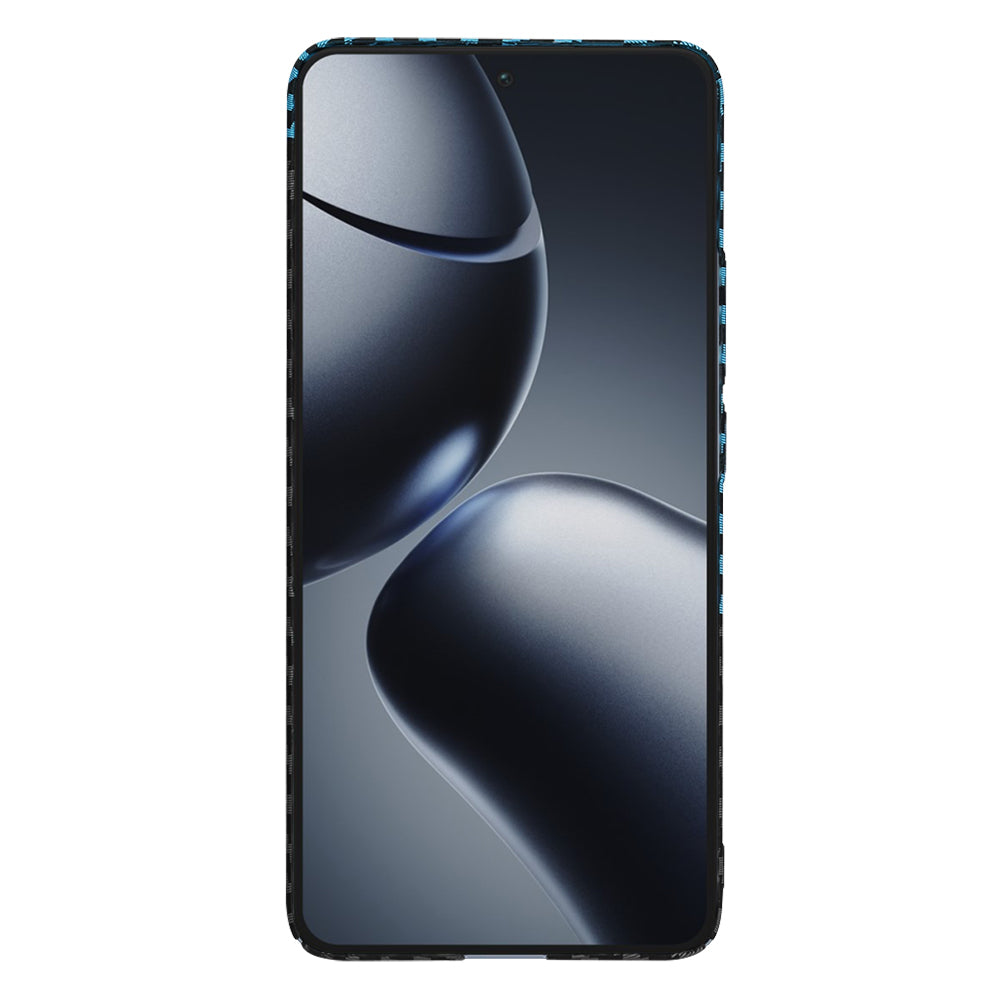 Pouzdro pro Xiaomi 14T Pro, Techsuit, Carbonite FiberShell, Černá Bleu