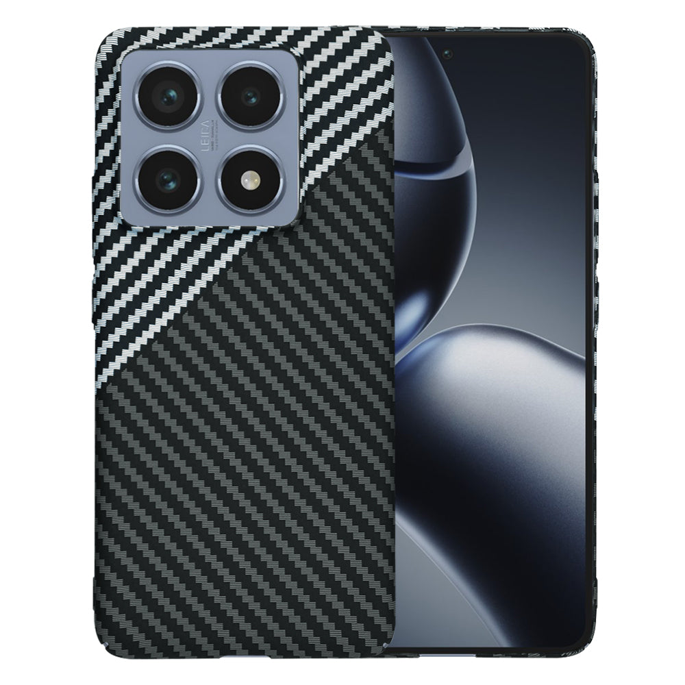 Pouzdro pro Xiaomi 14T Pro, Techsuit, Carbonite FiberShell, Černo-šedé