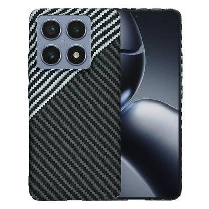 Pouzdro pro Xiaomi 14T Pro, Techsuit, Carbonite FiberShell, Černo-šedé