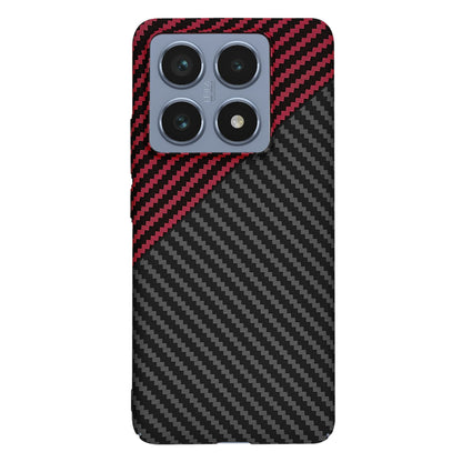 Pouzdro pro Xiaomi 14T Pro, Techsuit, Carbonite FiberShell, Černo-červené