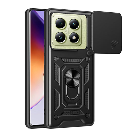 Pouzdro pro Xiaomi 14T, Techsuit, CamShield, Černé