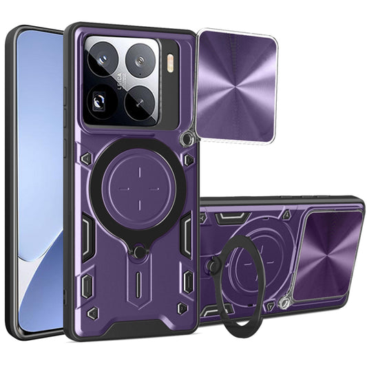 Pouzdro pro Xiaomi 15 Pro, Techsuit, CamGuard Pro, fialové