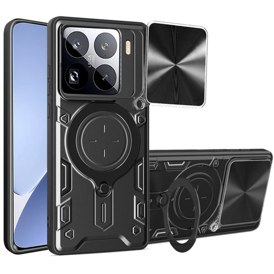 Pouzdro pro Xiaomi 15 Pro, Techsuit, CamGuard Pro, Černé