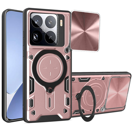 Pouzdro pro Xiaomi 15 Pro, Techsuit, CamGuard Pro, Růžově zlaté