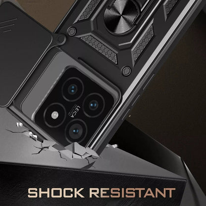 Pouzdro pro Xiaomi 15 Pro, Techsuit, CamShield, Černé
