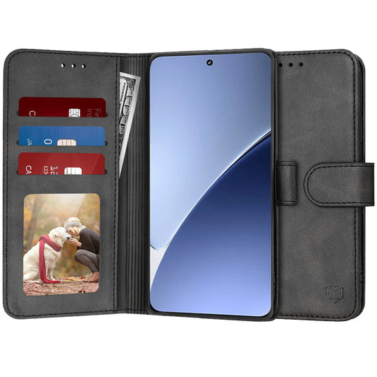Pouzdro pro Xiaomi 15 Pro, Techsuit, Diary Book, černé