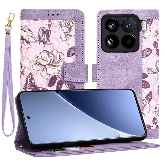 Pouzdro pro Xiaomi 15 Pro, Techsuit, FlipCraft, Fialové