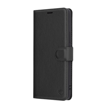 Pouzdro pro Xiaomi 15 Pro, Techsuit, kožené folio, černé