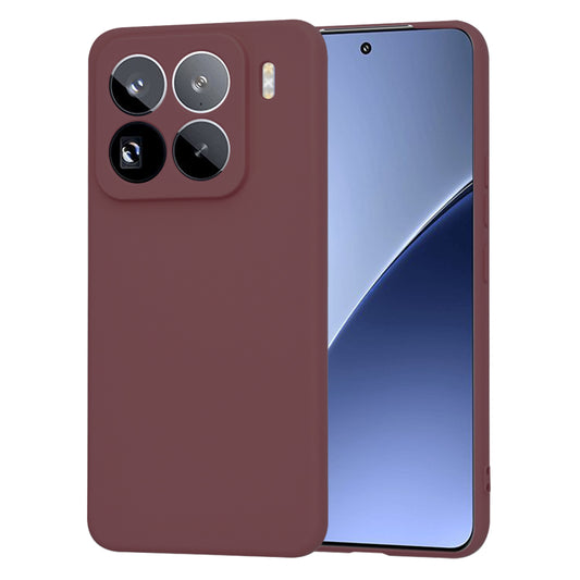 Pouzdro pro Xiaomi 15 Pro, Techsuit, SoftFlex, vínové