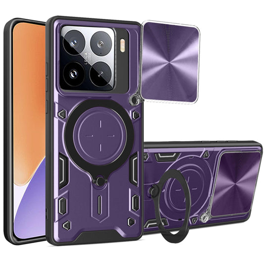 Pouzdro pro Xiaomi 15, Techsuit, CamGuard Pro, Fialové