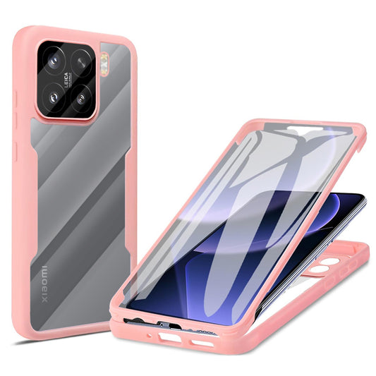 Pouzdro pro Xiaomi 15, Techsuit, ColorVerse 360, Růžové