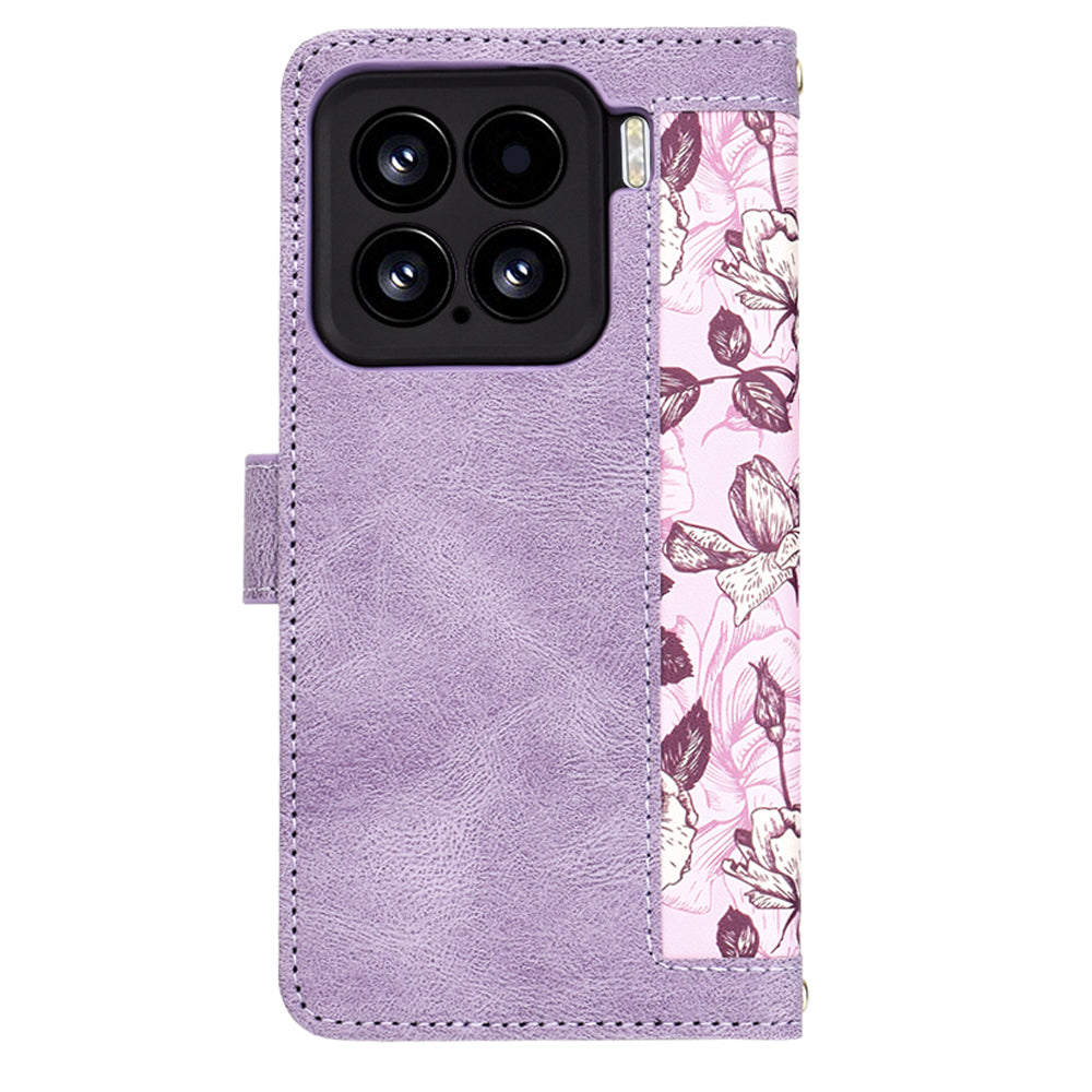 Pouzdro pro Xiaomi 15, Techsuit, FlipCraft, Fialové