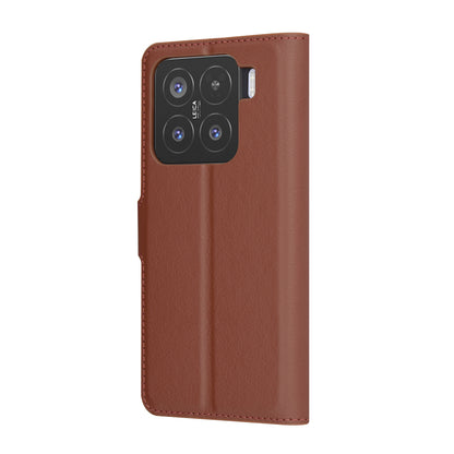 Pouzdro pro Xiaomi 15, Techsuit, kožené folio, hnědé