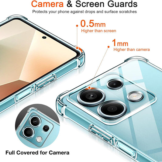 Pouzdro pro Xiaomi 15, Techsuit, Odolné proti nárazům, Průhledné