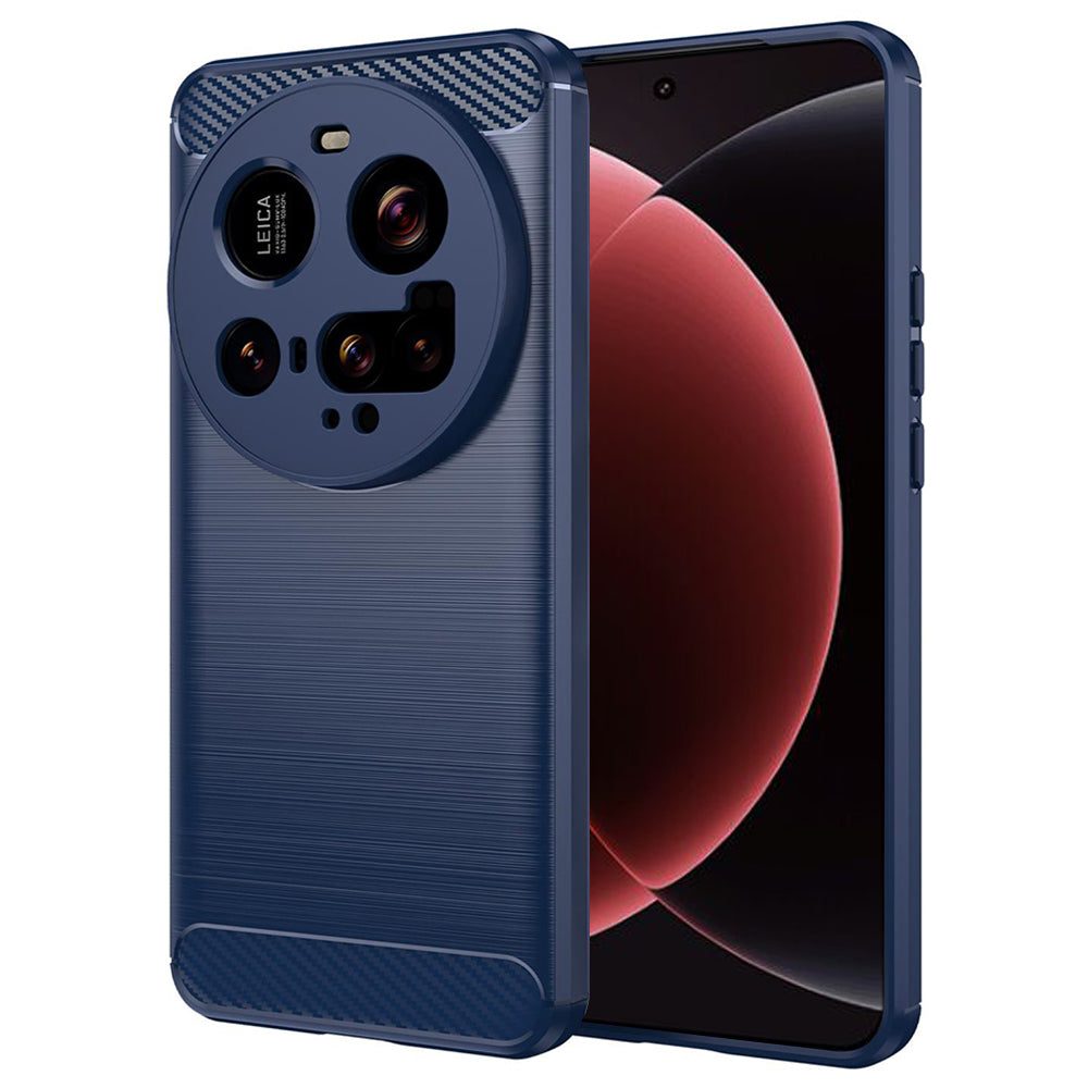 Pouzdro pro Xiaomi 15 Ultra, Techsuit, Carbon, Modré