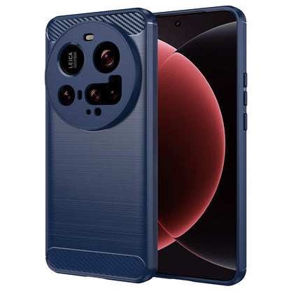 Pouzdro pro Xiaomi 15 Ultra, Techsuit, Carbon, Modré