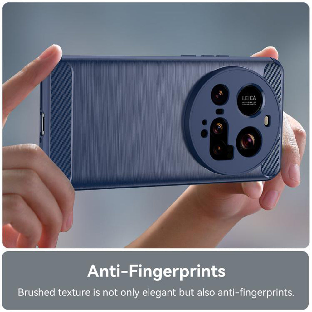 Pouzdro pro Xiaomi 15 Ultra, Techsuit, Carbon, Modré