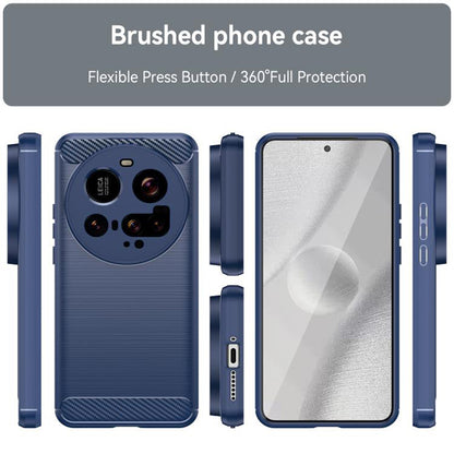 Pouzdro pro Xiaomi 15 Ultra, Techsuit, Carbon, Modré