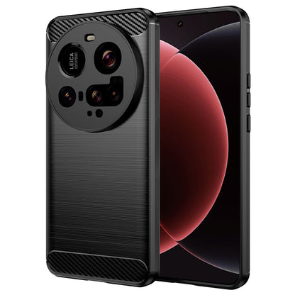 Pouzdro pro Xiaomi 15 Ultra, Techsuit, Carbon, Černé