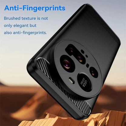 Pouzdro pro Xiaomi 15 Ultra, Techsuit, Carbon, Černé