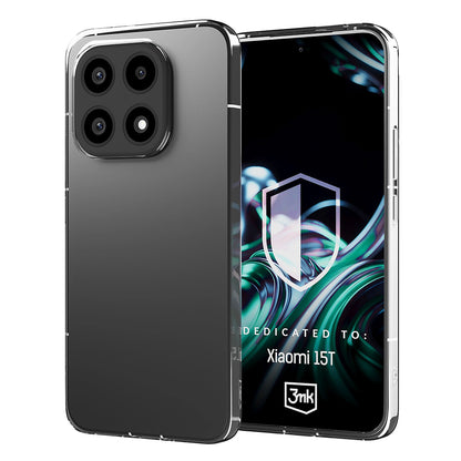 Pouzdro pro Xiaomi 15T, 3MK, Clear, Transparentní