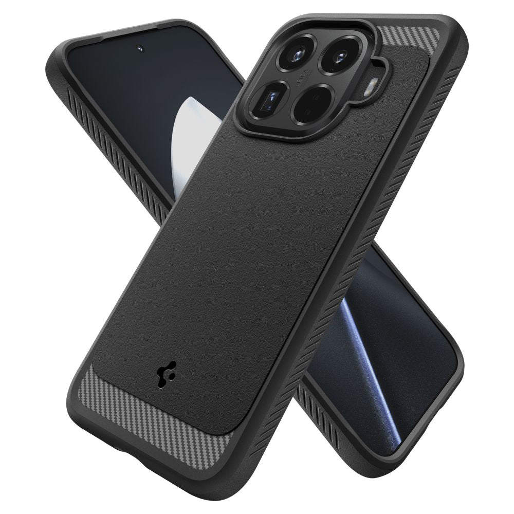 Pouzdro pro Xiaomi 15T Pro, Spigen, Rugged Armor, Černá ACS11152