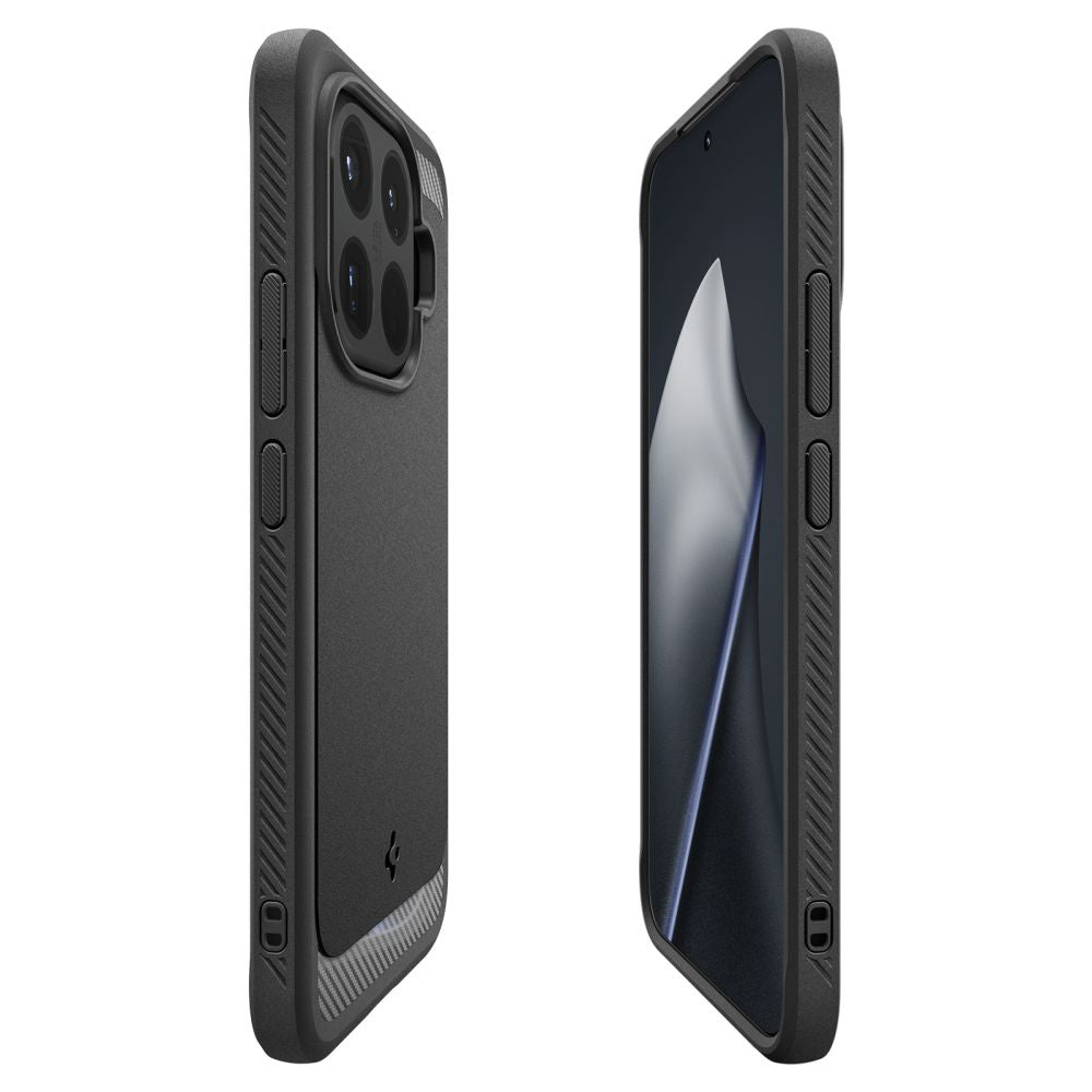 Pouzdro pro Xiaomi 15T Pro, Spigen, Rugged Armor, Černá ACS11152