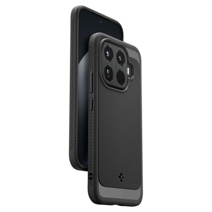 Pouzdro pro Xiaomi 15T Pro, Spigen, Rugged Armor, Černá ACS11152