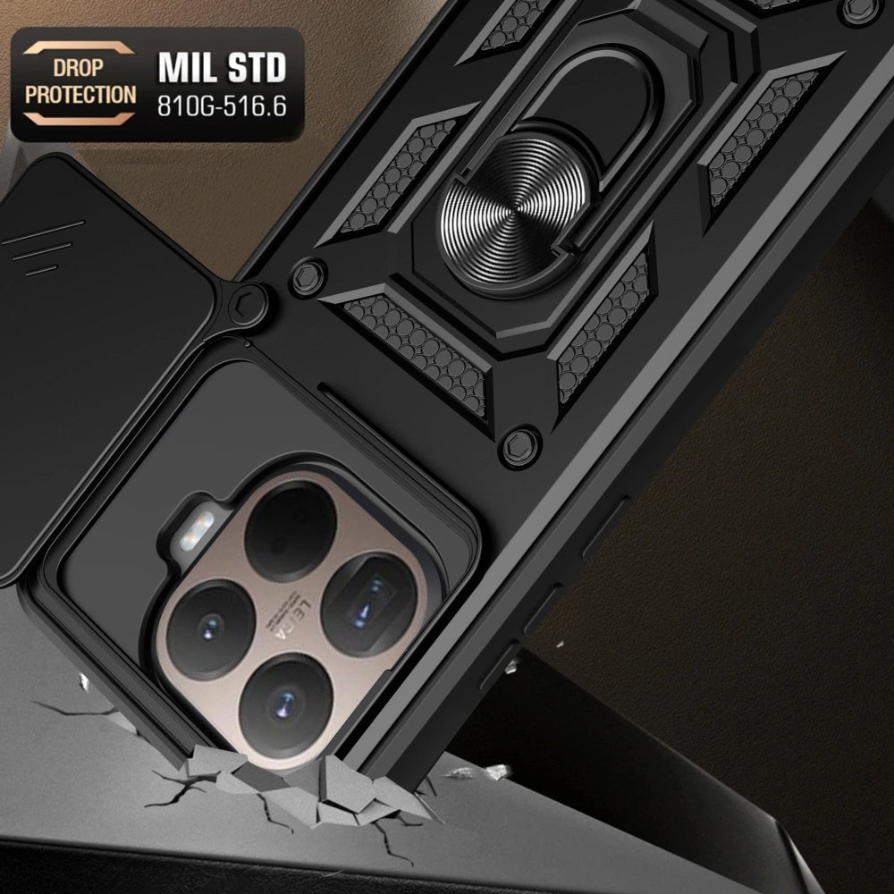 Pouzdro pro Xiaomi 15T Pro, Techsuit, CamShield, Zelená