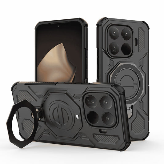 Pouzdro pro Xiaomi 15T Pro, Techsuit, Carbon Shield Pro, Černá