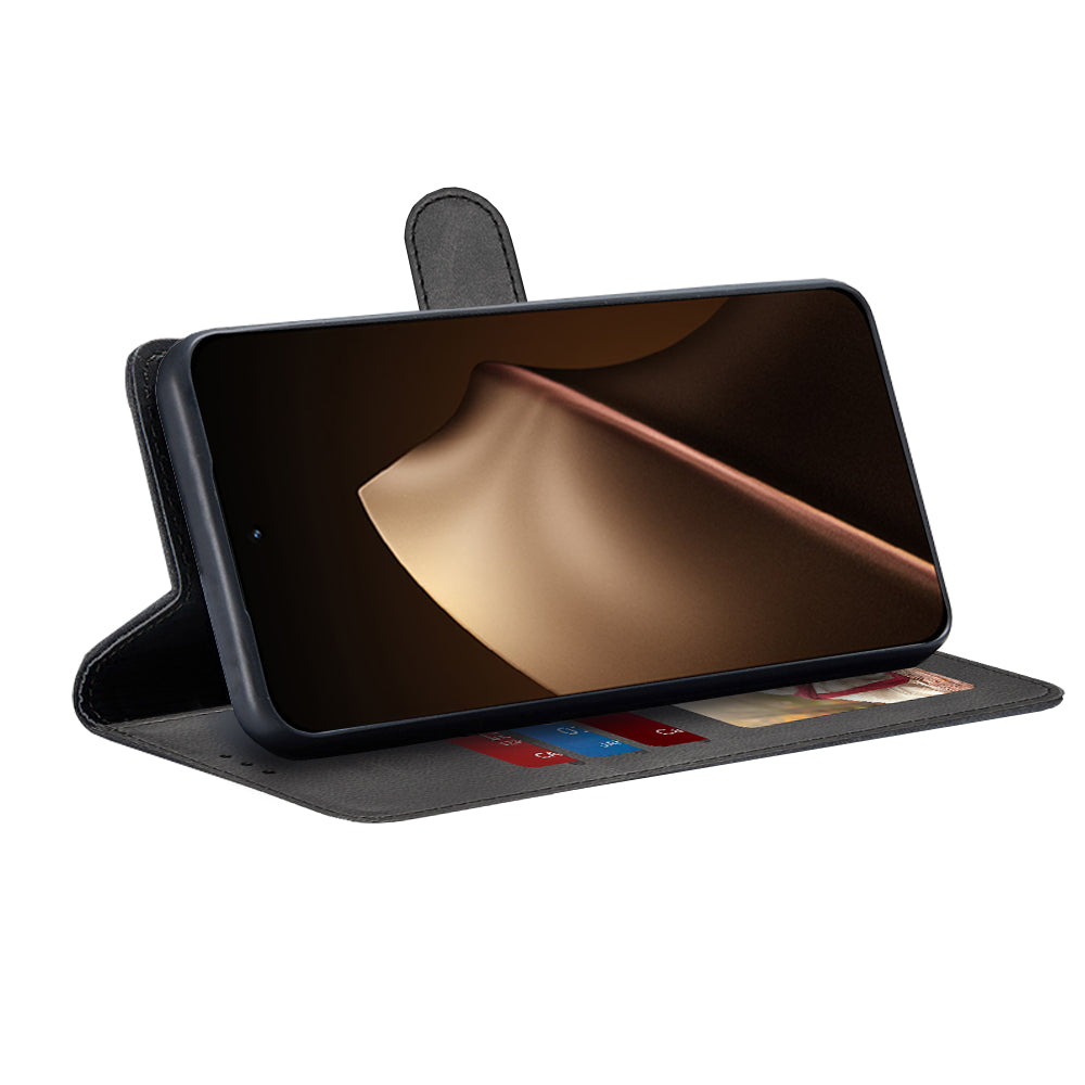 Pouzdro pro Xiaomi 15T Pro, Techsuit, Diary Book, Černá