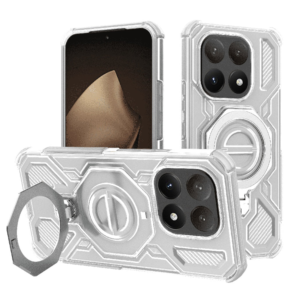 Pouzdro pro Xiaomi 15T, Techsuit, Carbon Shield Pro, Bílá.