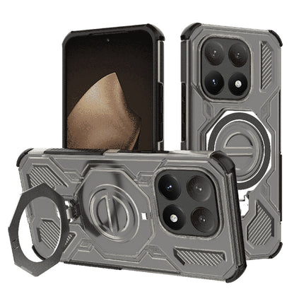 Pouzdro pro Xiaomi 15T, Techsuit, Carbon Shield Pro, Světle černá