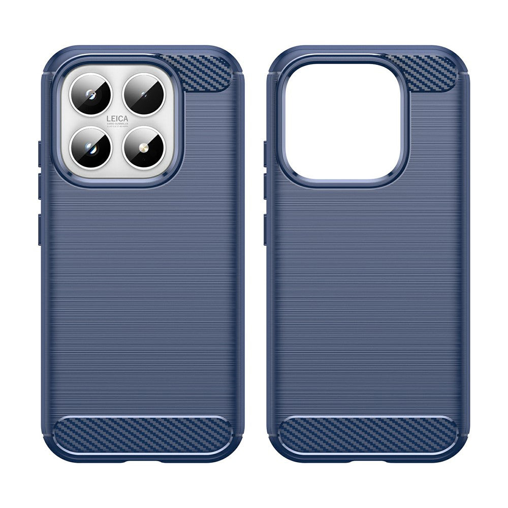 Pouzdro pro Xiaomi 17, Techsuit, Carbon, Modrá