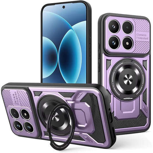 Pouzdro pro Xiaomi 17, Techsuit, RuggedCam, fialové
